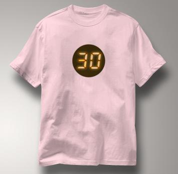 Big 30th Birthday T Shirt PINK 24 T Shirt Jack Bauer T Shirt TV T Shirt