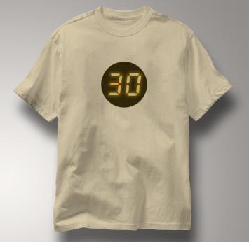 Big 30th Birthday T Shirt TAN 24 T Shirt Jack Bauer T Shirt TV T Shirt