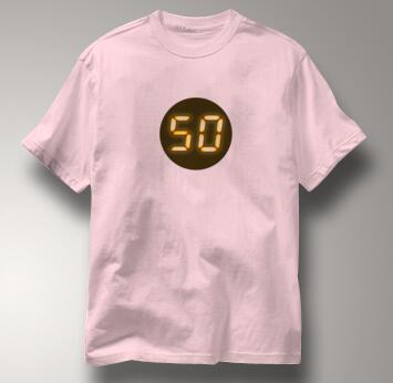 Big 50th Birthday T Shirt PINK 24 T Shirt Jack Bauer T Shirt TV T Shirt