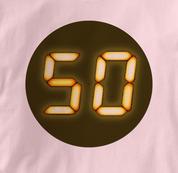 Big 50th Birthday T Shirt PINK 24 T Shirt Jack Bauer T Shirt TV T Shirt