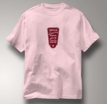 Bangor and Aroostook T Shirt BAR PINK Railroad T Shirt Train T Shirt B&O Museum T Shirt BAR T Shirt