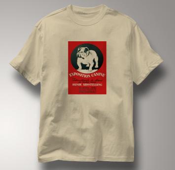 Bulldog T Shirt Expo TAN Dog T Shirt Expo T Shirt