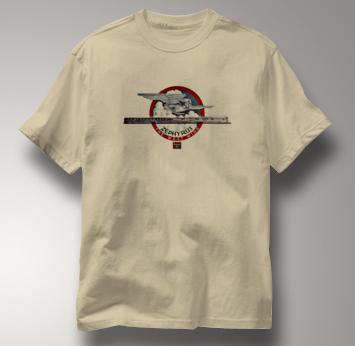 Burlington Route T Shirt Zephyr West Wind TAN Railroad T Shirt Train T Shirt Zephyr West Wind T Shirt