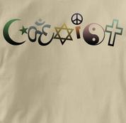 Coexist T Shirt Aum Peace Antiwar Religion Tolerance TAN Peace T Shirt Aum Peace Antiwar Religion Tolerance T Shirt