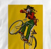 Bicycle T Shirt Dupin WHITE Cycling T Shirt Dupin T Shirt