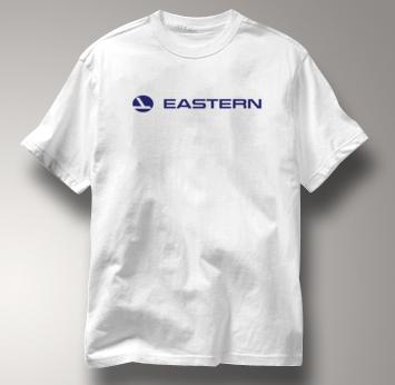 Eastern Airlines T Shirt WHITE Aviation T Shirt