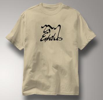 Emacs T Shirt Unix Editor Logo TAN Computer T Shirt Unix Editor Logo T Shirt