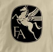 Fairchild T Shirt Vintage TAN Aviation T Shirt Vintage T Shirt