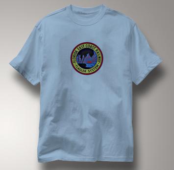 Florida East Coast T Shirt FEC Flagler System BLUE Railroad T Shirt Train T Shirt FEC Flagler System T Shirt