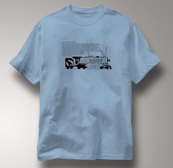 How Locomotive Works T Shirt BLUE Railroad T Shirt Train T Shirt B&O Museum T Shirt