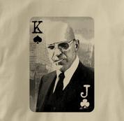Poker T Shirt TAN Texas Holdem T Shirt Kojak T Shirt