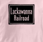 Lackawanna Railroad T Shirt Vintage PINK Train T Shirt Vintage T Shirt