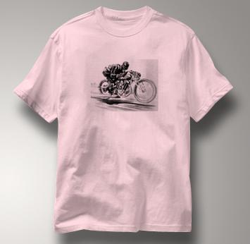 Motorcycle T Shirt Motor Guy 2 PINK Cycling T Shirt Motor Guy 2 T Shirt