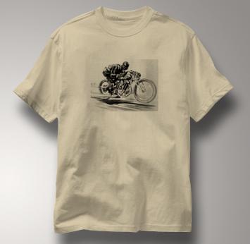 Motorcycle T Shirt Motor Guy 2 TAN Cycling T Shirt Motor Guy 2 T Shirt