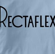 Rectaflex Camera T Shirt Vintage Logo BLUE Vintage Logo T Shirt