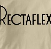 Rectaflex Camera T Shirt Vintage Logo TAN Vintage Logo T Shirt