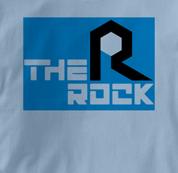 Rock Island T Shirt The Rock BLUE Railroad T Shirt Train T Shirt The Rock T Shirt