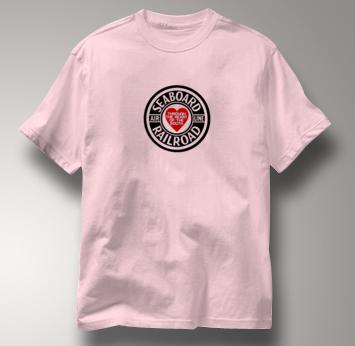 Seaboard Railroad T Shirt Air Line Heart of the South PINK Train T Shirt Air Line Heart of the South T Shirt