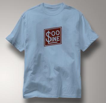 SOO Line T Shirt Railway Logo BLUE Railroad T Shirt Train T Shirt Railway Logo T Shirt