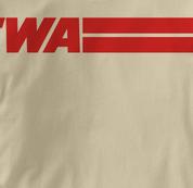 TWA T Shirt TAN Airlines T Shirt Aviation T Shirt