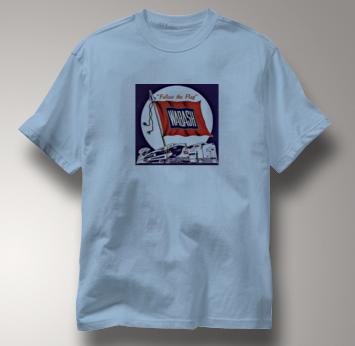 Wabash T Shirt Follow the Flag BLUE Railroad T Shirt Train T Shirt Follow the Flag T Shirt