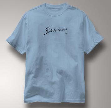 Zenit T Shirt Vintage Logo Zenum BLUE Camera T Shirt Vintage Logo Zenum T Shirt