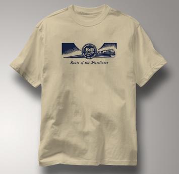Baltimore & Ohio T Shirt Dieseliners TAN Railroad T Shirt Train T Shirt B&O Museum T Shirt Dieseliners T Shirt