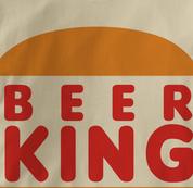 Beer King T Shirt TAN Beer T Shirt