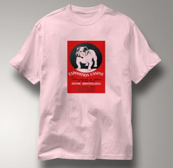 Bulldog T Shirt Expo PINK Dog T Shirt Expo T Shirt