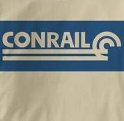 Conrail T Shirt Railway Logo TAN Railroad T Shirt Train T Shirt Railway Logo T Shirt