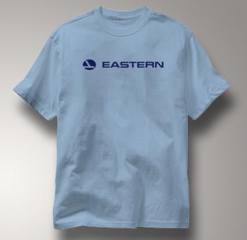 Eastern Airlines T Shirt BLUE Aviation T Shirt