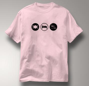 Art T Shirt Eat Sleep Play PINK Obsession T Shirt Eat Sleep Play T Shirt