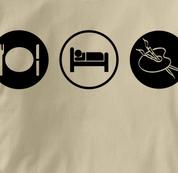 Art T Shirt Eat Sleep Play TAN Obsession T Shirt Eat Sleep Play T Shirt