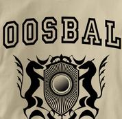 Foosball T Shirt University TAN University T Shirt