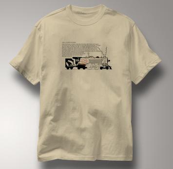 How Locomotive Works T Shirt TAN Railroad T Shirt Train T Shirt B&O Museum T Shirt