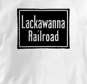 Lackawanna Railroad T Shirt Vintage WHITE Train T Shirt Vintage T Shirt