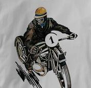 Motorcycle T Shirt Motor Guy 1 GRAY Cycling T Shirt Motor Guy 1 T Shirt