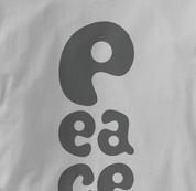 Peace T Shirt P EA CE GRAY P EA CE T Shirt