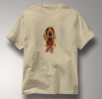 Poodle T Shirt Portrait TAN Dog T Shirt Portrait T Shirt