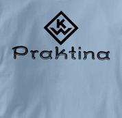 KW Praktina T Shirt Vintage Logo BLUE Camera T Shirt Vintage Logo T Shirt