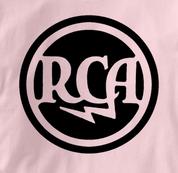 RCA T Shirt Classic Lightning Logo PINK Gear T Shirt Classic Lightning Logo T Shirt