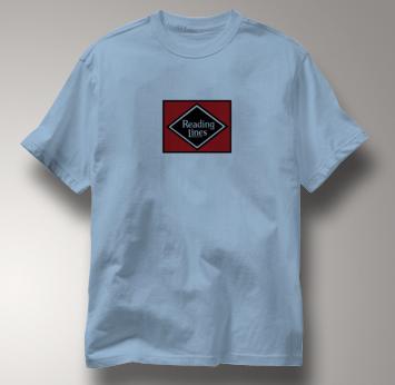 Reading Lines T Shirt Vintage BLUE Railroad T Shirt Train T Shirt Vintage T Shirt