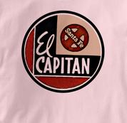 Santa Fe T Shirt El Capitan PINK Railroad T Shirt Train T Shirt El Capitan T Shirt