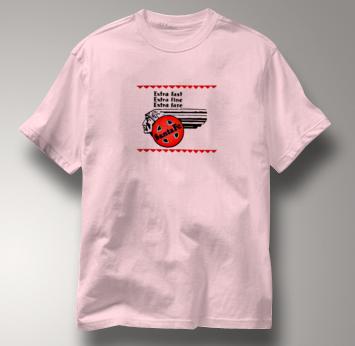 Santa Fe T Shirt Extra Fast PINK Railroad T Shirt Train T Shirt Extra Fast T Shirt