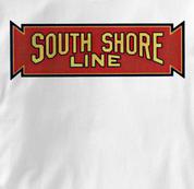 South Shore Line T Shirt Vintage WHITE Railroad T Shirt Train T Shirt Vintage T Shirt