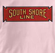 South Shore Line T Shirt Vintage PINK Railroad T Shirt Train T Shirt Vintage T Shirt