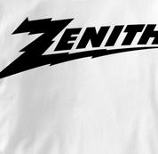 Zenith T Shirt Classic Logo WHITE Gear T Shirt Classic Logo T Shirt