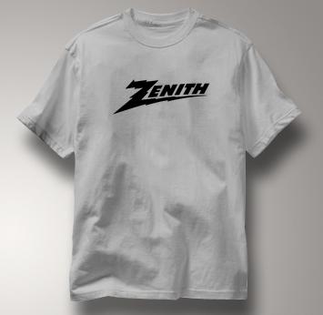 Zenith T Shirt Classic Logo GRAY Gear T Shirt Classic Logo T Shirt